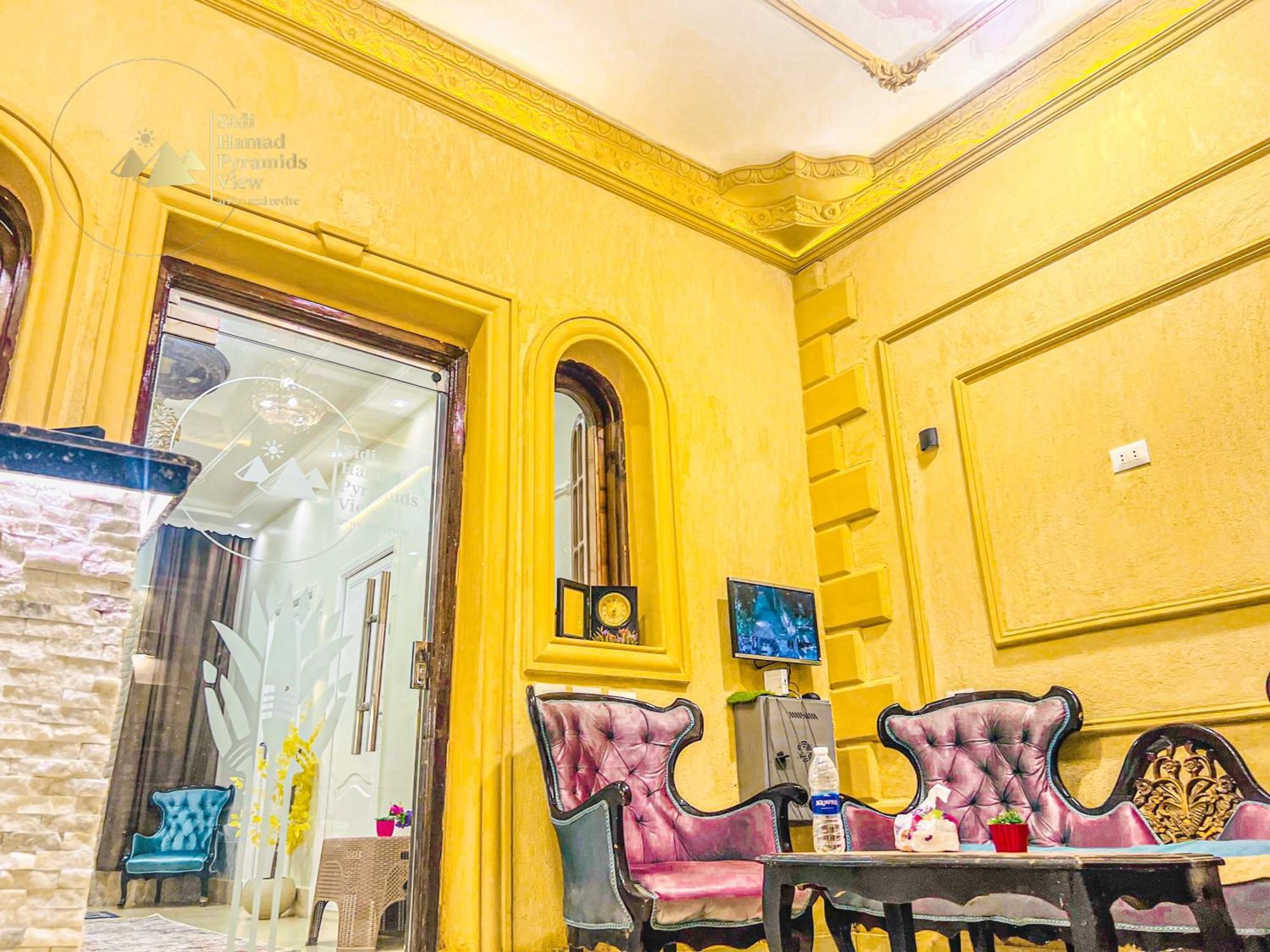 Sidi Hamad Pyramids View Hotel Kafrat al Jabal Exterior photo