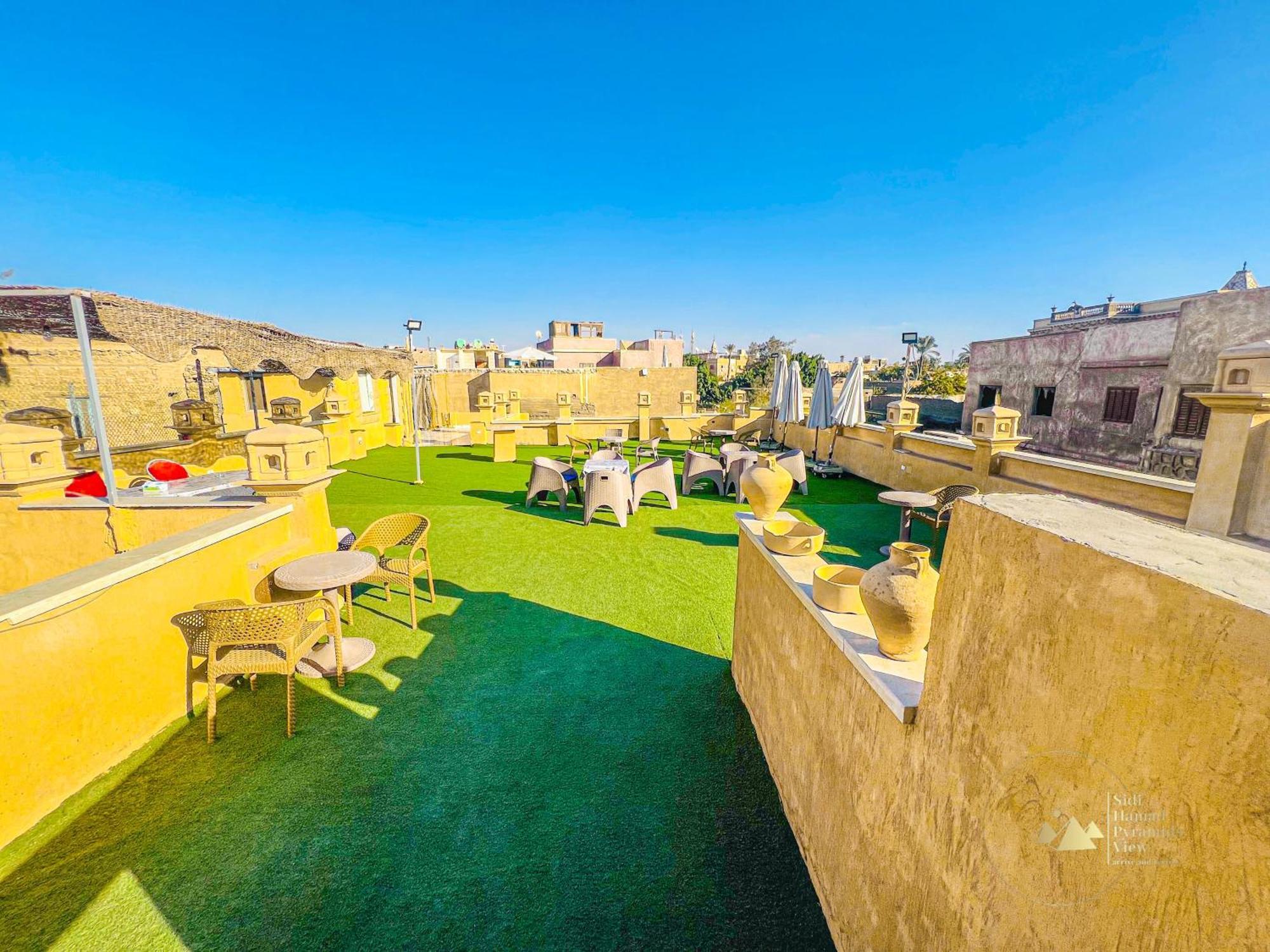 Sidi Hamad Pyramids View Hotel Kafrat al Jabal Exterior photo
