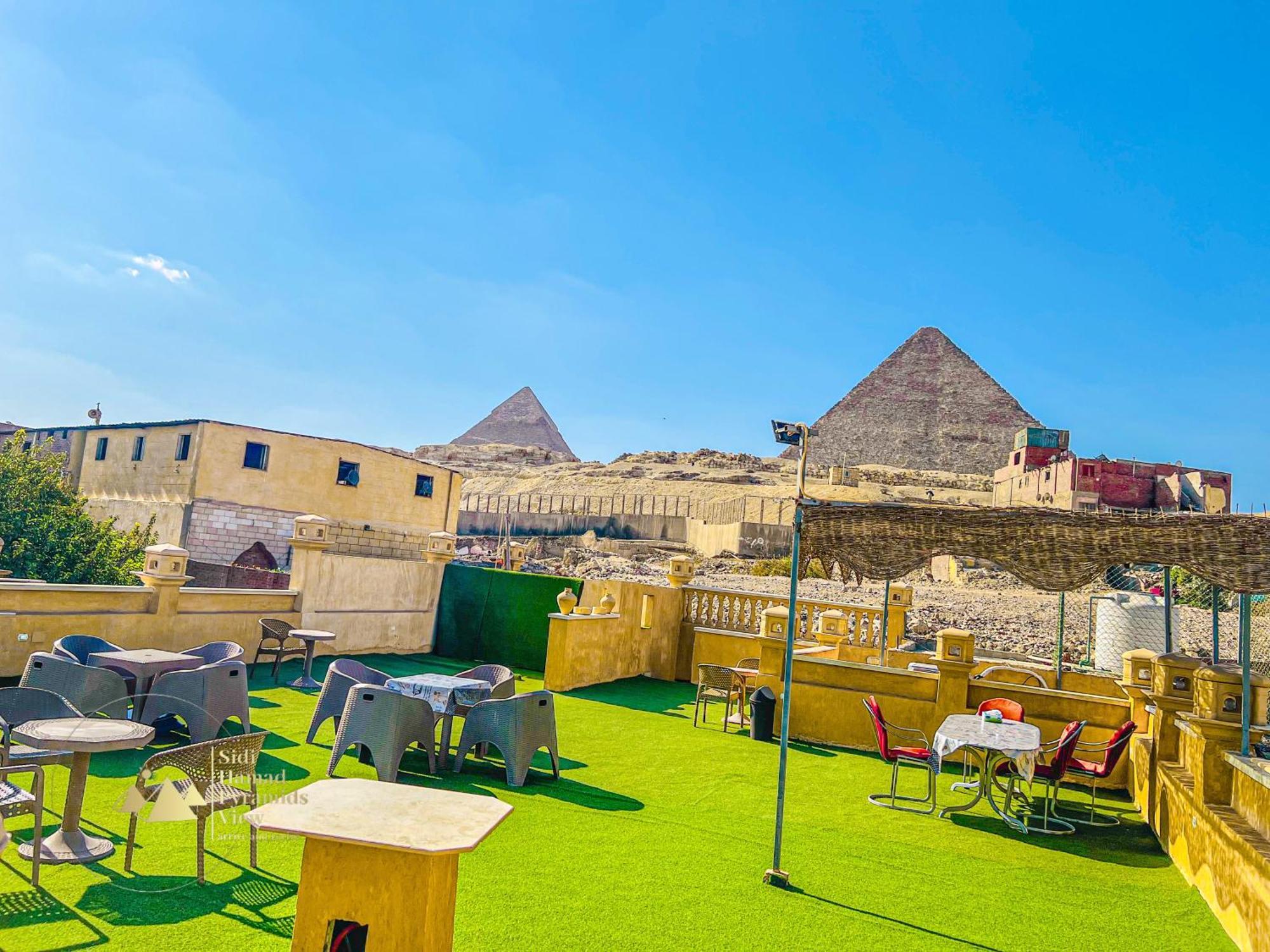 Sidi Hamad Pyramids View Hotel Kafrat al Jabal Exterior photo