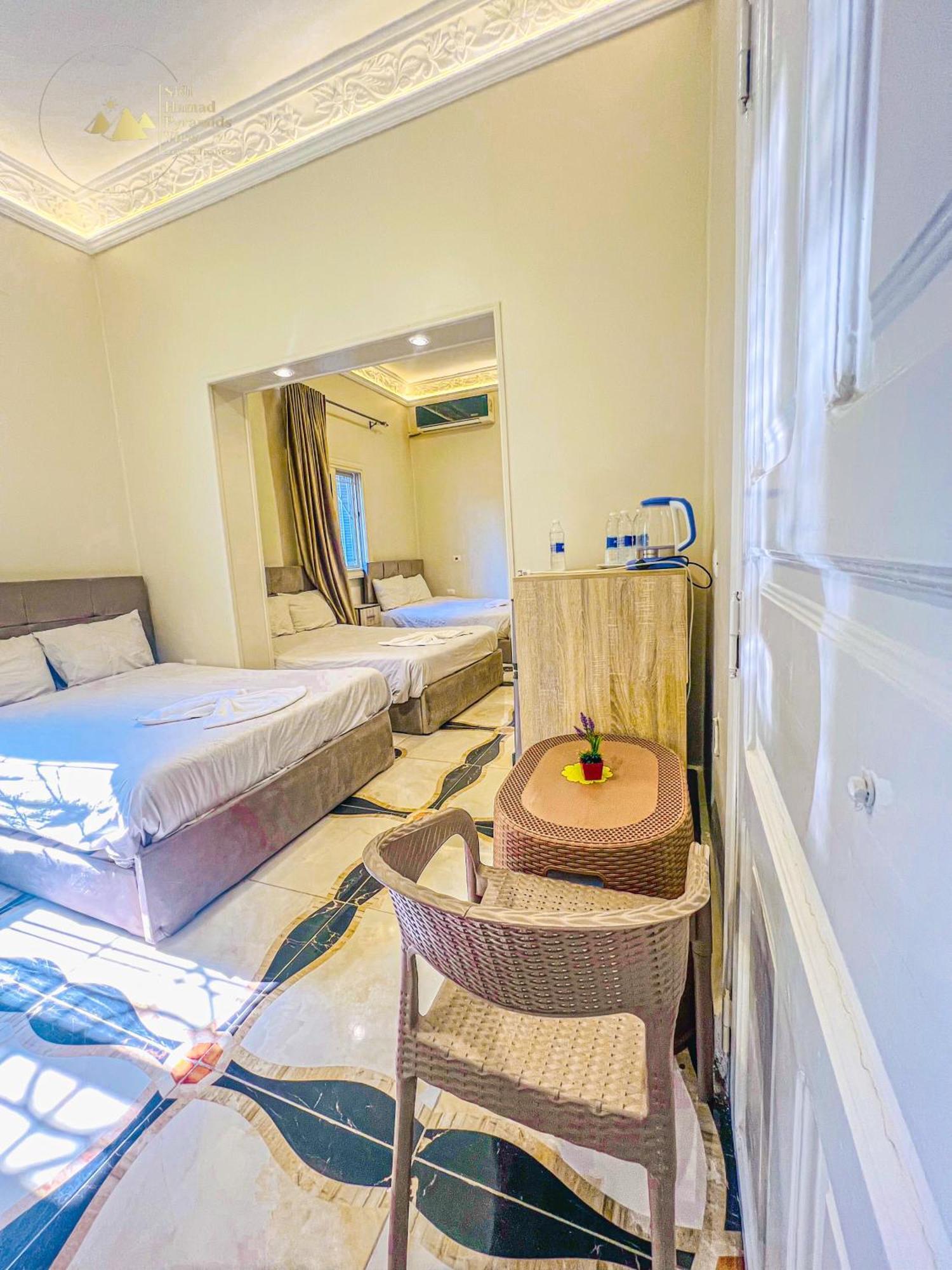 Sidi Hamad Pyramids View Hotel Kafrat al Jabal Exterior photo