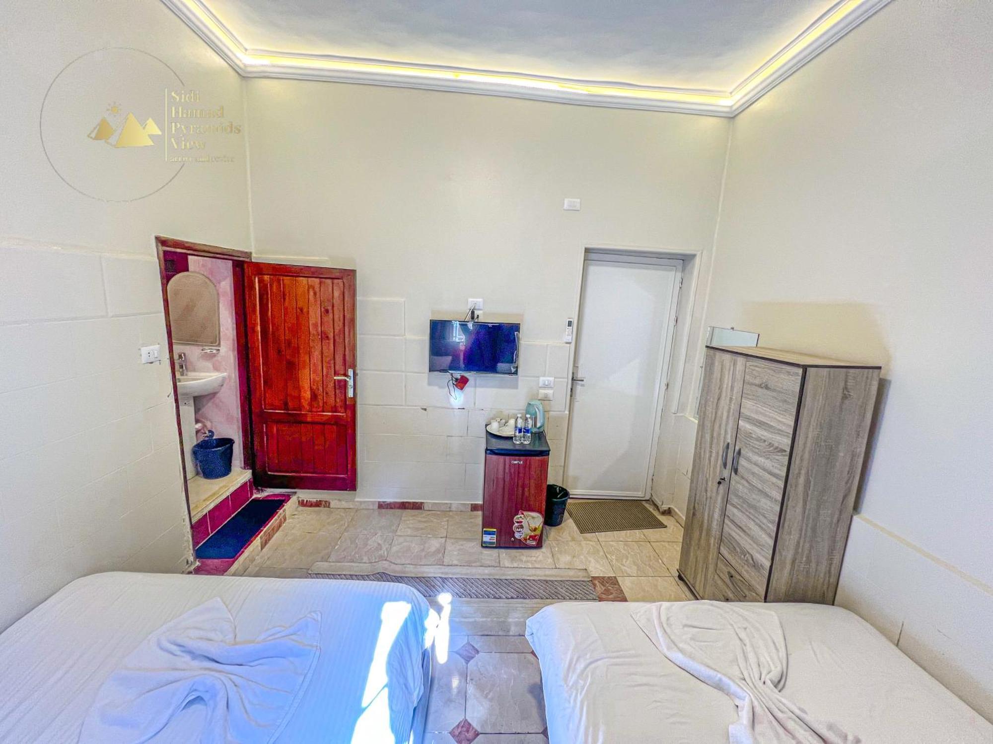 Sidi Hamad Pyramids View Hotel Kafrat al Jabal Exterior photo