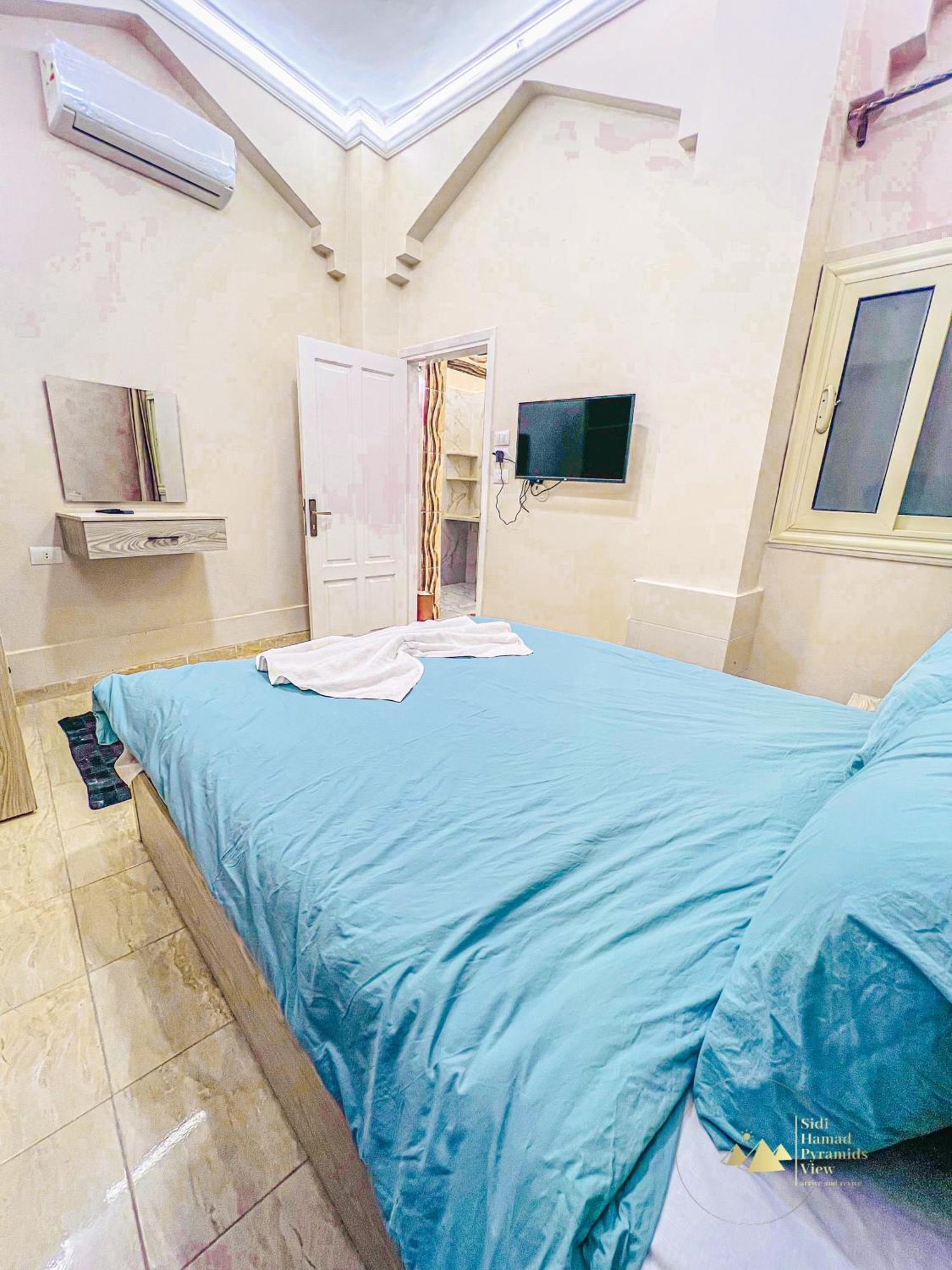 Sidi Hamad Pyramids View Hotel Kafrat al Jabal Exterior photo